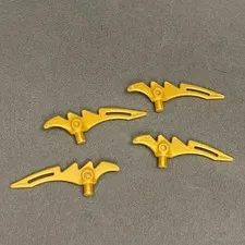 Lego 98141 Weapons Gold Replacement Parts Pieces Lot of 4