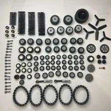 Bag Of Random Lego Parts And Pieces Accessories Tires Cars Vehicles