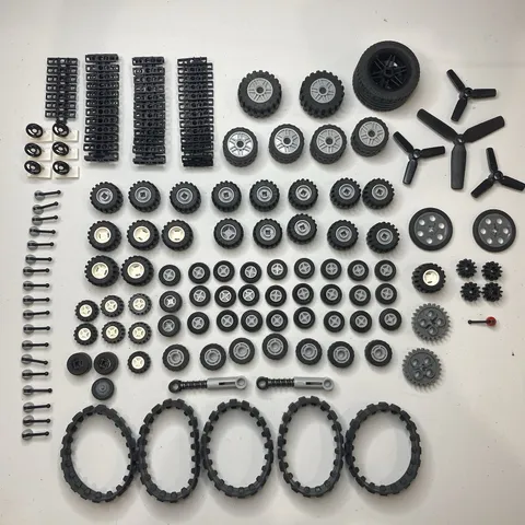 Bag Of Random Lego Parts And Pieces Accessories Tires Cars Vehicles