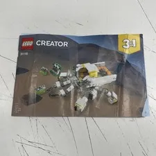 ORIGINAL RETRO LEGO USED Toy Instruction Book Manual Set - 31115 Creator