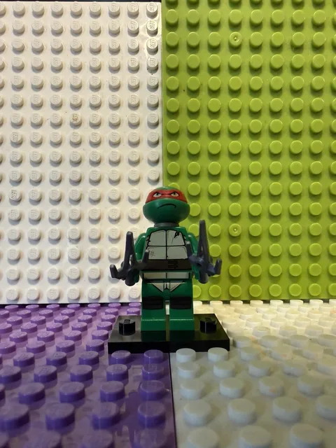 LEGO Tnt015 Teenage Mutant Ninja Turtles TMNT Raphael Minifigure 79105 79102 New