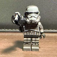 LEGO Star Wars First Order Shadow-trooper Minifigure w/ Helmet and Blaster