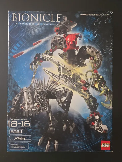 LEGO BIONICLE: Maxilos and Spinax (8924) Factory sealed!