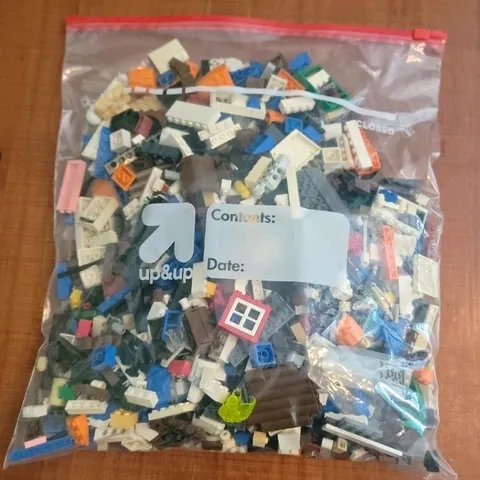 LEGO Bulk Lot Mixed Parts & Bricks, Multicolor Plastic Pieces
