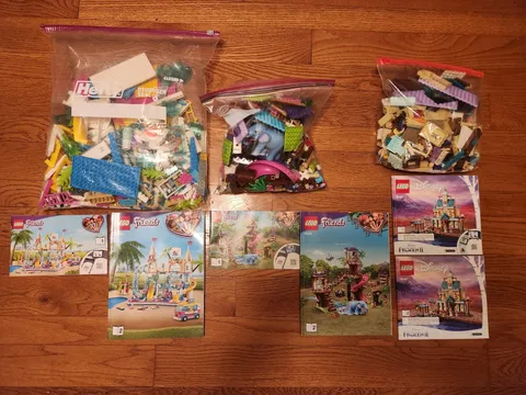 Lego Frozen 41167, Lego Friends 41424, Lego Friends 41430