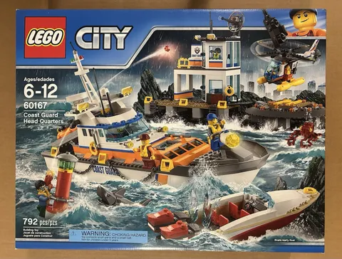 New - LEGO CITY: Coast Guard Head Quarters (60167)