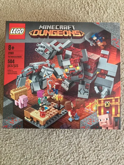 NEW LEGO Minecraft 21163 The Redstone Battle RETIRED Dungeons Set NIB SEALED
