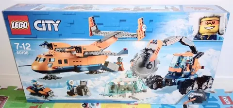 LEGO City 60196 Arctic Transport Helicopter and Work Truck