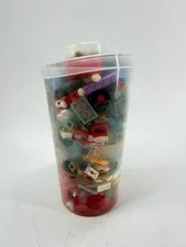 LEGO Mixed Parts Lot Building Pieces Bricks Accessories Bulk Cup