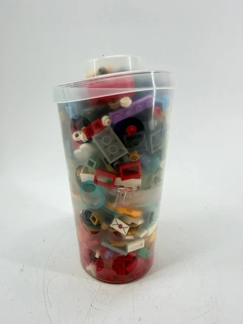 LEGO Mixed Parts Lot Building Pieces Bricks Accessories Bulk Cup