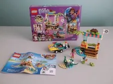 LEGO Friends Turtle Rescue Mission 41376 Set Complete w/ Minifig & Instructions