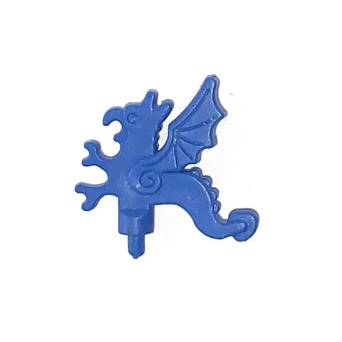 Lego Blue Minifigure, Plume Dragon inv.565