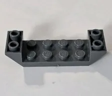 LEGO Parts - Dark Bluish Gray Slope, Inverted 45 6 x 2 Double - No 22889