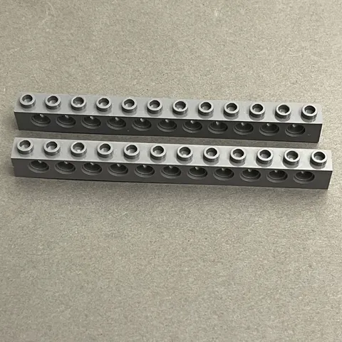 Lego 3895 Dark Gray Replacement Parts Pieces Lot of 2