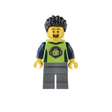 LEGO City Minifigure - Gaming Tournament Announcer - Male - Minifigure 60388