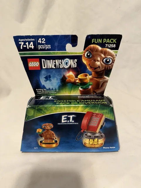 Lego 71258 Dimensions E.T. Fun Pack ET Phone Home 2016 New Sealed