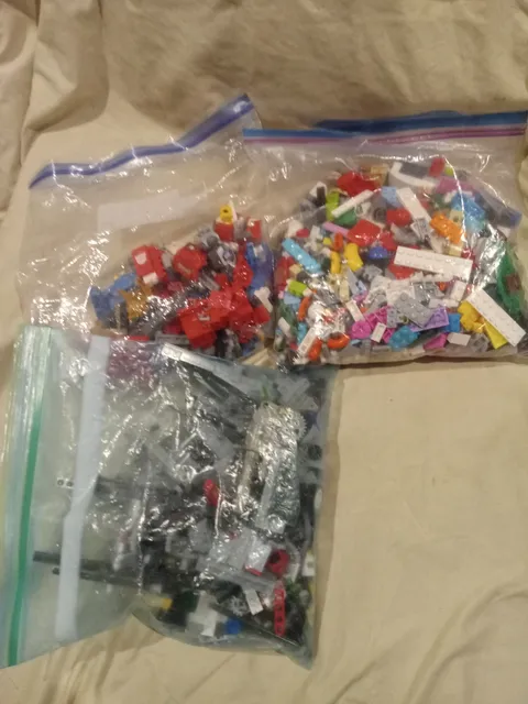 Lego Creations  Lot 3.75  Pounds lbs Random Mixed Pieces Bulk Clean Star Wars 