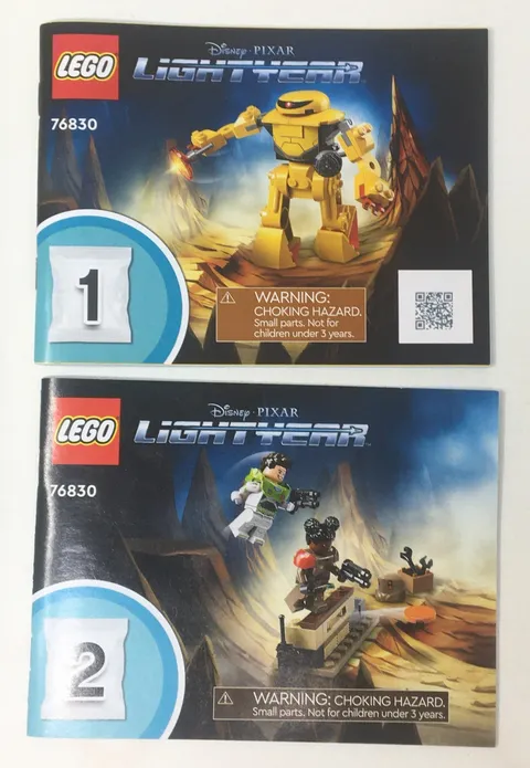 Lego 76830 Zyclops Chase Instruction Manual Book Only - No Bricks