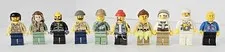 Collection Of 10 Lego Minifigures *NOT THE RIGHT BODY'S* *REPLACEMENT PIECES*