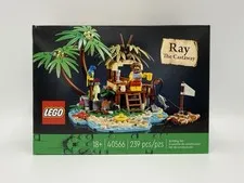 LEGO Ideas: Ray the Castaway (40566) RARE Promotional Set! NEW! SEALED! RETIRED!