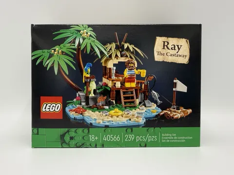 LEGO Ideas: Ray the Castaway (40566) RARE Promotional Set! NEW! SEALED! RETIRED!