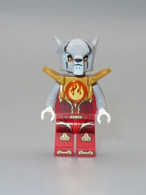 LEGO Wolf Worriz Fire chi armor minifigure Legends of Chima 70145 70147