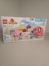 LEGO DUPLO Bluey Ice Cream Trip with Bluey 10458 Toddler Playset 22pc Toy