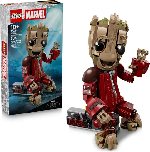 Lego - Marvel Ravager Jumpsuit Groot Building Toy - 76341