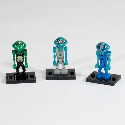 Lego Life On Mars Martian Minifigures - lom008, lom010, lom011