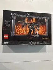 LEGO Icons Lord of the Rings Balrog Book Nook 10367 1201 Pieces Age 18+ Box