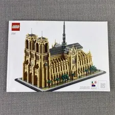 MANUAL ONLY from LEGO Architecture 21061 Notre-Dame de Paris No Bricks