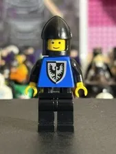LEGO Castle Black Falcon Minifigure 1984. (SUPER RARE VARIANT) Vintage Knight
