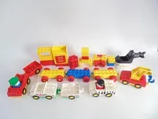 Huge Lot Lego DUPLO Vehicle Cars Trucks Trailers People Figures Accessories