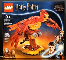 LEGO Harry Potter Fawkes, Dumbledore's Phoenix (76394) New & Factory Sealed