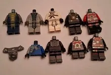 Lego ninjago torso lot
