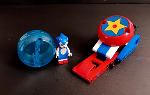 LEGO Sonic the Hedgehog Wink  Minifigure WITH SPHERE + LAUNCHER 76994 76991