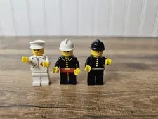 Lego Classic Town Vintage Minifigures 1980's Lot Of 3