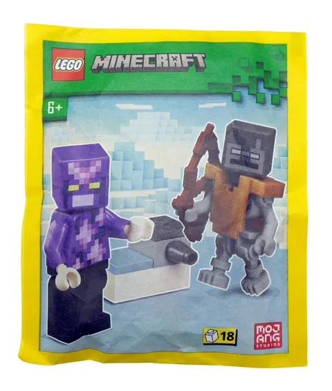 Minecraft Stray, Crystal Knight and Shooting Machine - 662401 NEW! Lot 1x