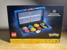 LEGO Pokemon: Kanto Gym Badges (40892) & Pokemon Center (40911) NEW SEALED