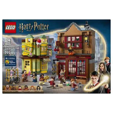 Lego 76452 Harry Potter Quality Quidditch Supplies & Ice Cream Parlour NEW shops