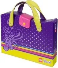 NEW LEGO Friends Carry Case Storage Organzier Divided Compartments Handle NIP