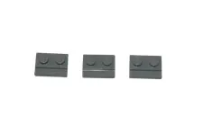 3 Lego® TRAIN Railway 9V 12V RC Slide Guide Rail 2x1 GREY