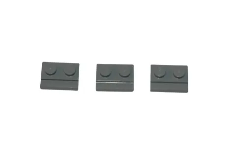 3 Lego® TRAIN Railway 9V 12V RC Slide Guide Rail 2x1 GREY