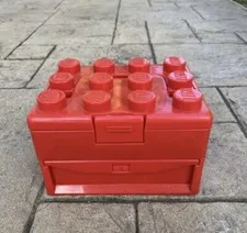 Lego Red Storage Case, Tool Box (retired)