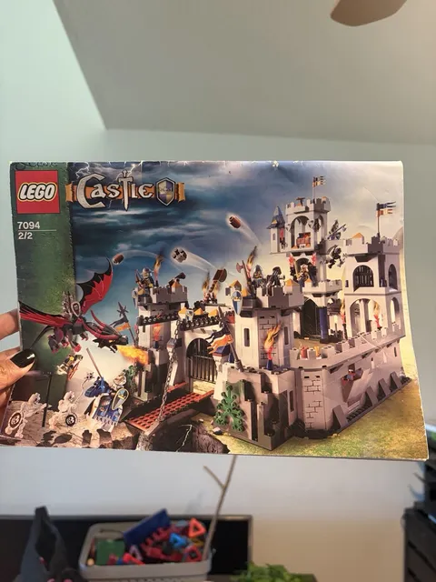 LEGO King's Castle Siege 2007 Instruction Manuals Only (7094)