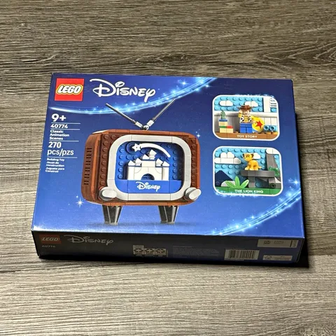 LEGO Disney 40774 Classic Animation Scenes Set 270pcs Brick Separator 9+ Box