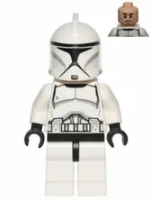 LEGO® Minifig sw0442 - Clone Trooper (Phase 1) - Scowl
