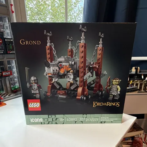 LEGO Icons The Lord of the Rings Grond 40893 — Brand New Sealed — LOTR GWP
