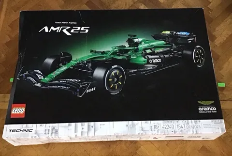 LEGO Technic Aston Martin Aramco AMR25 F1 Car 42240 Building Set