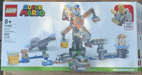 LEGO Super Mario Reznor Knockdown 71390 - 100% Complete, Sorted Bags